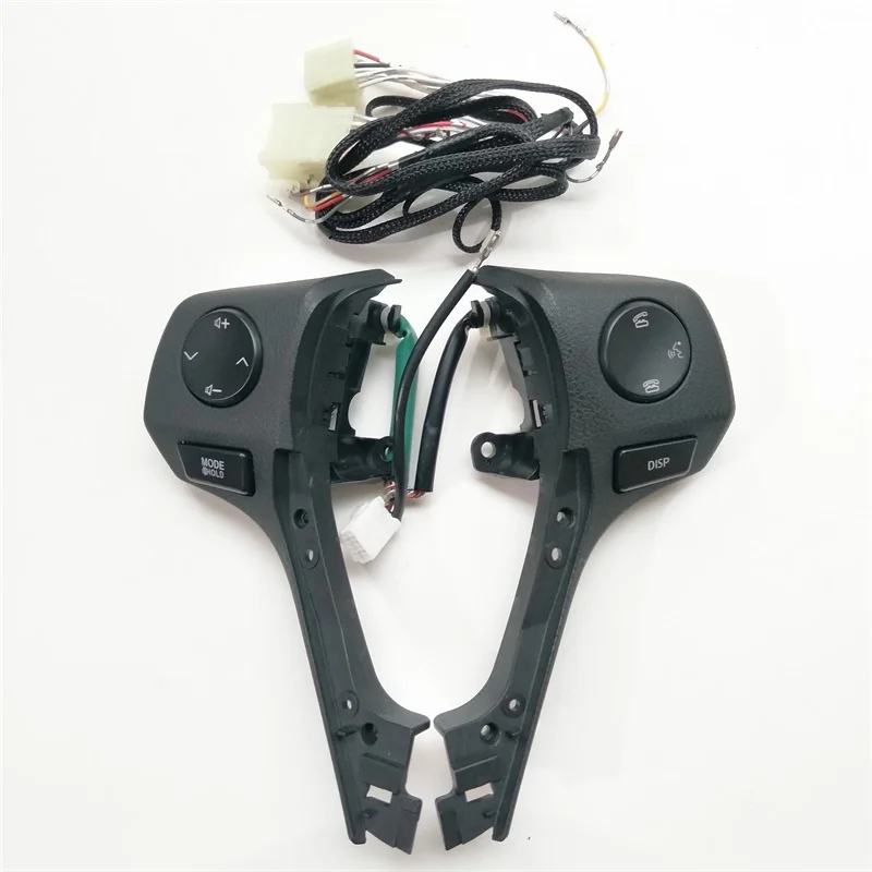 84250-02560 Buttons Bluetooth Phone Steering Wheel Audio Control Button For TOYOTA Corolla RAV4 Car Styling