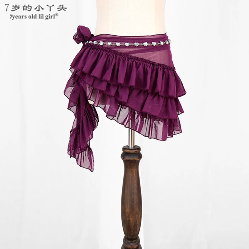 BLL09 Танец живота пояс хип шарф сетка Готический Племенной танец живота над ScarfBLL06-10 - Цвет: BLL09