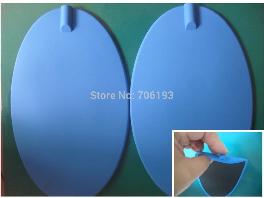 2pcs/lot good quality white Electrode Pads for Tens Acupuncture Slimming massager Digital Therapy Machine Massager | Красота и
