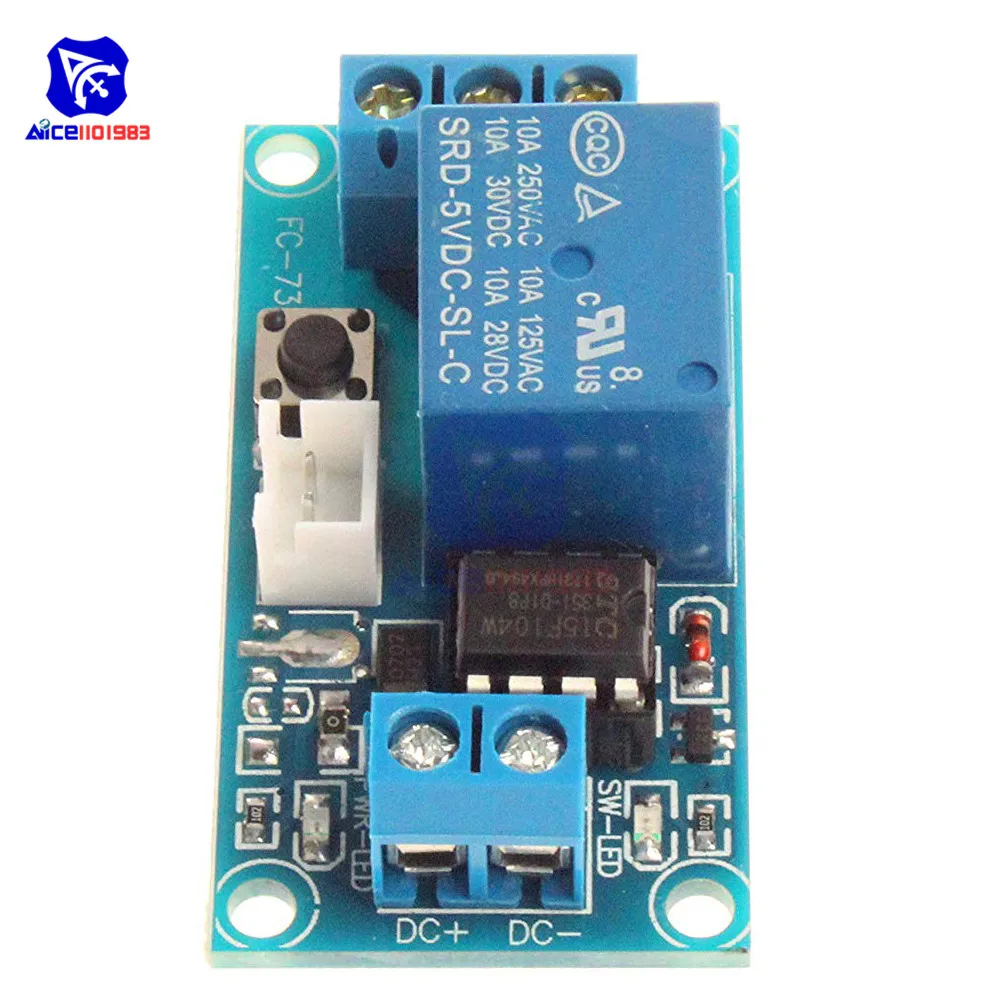 1 канальный модуль реле фиксации с сенсорным переключателем MCU для Arduino