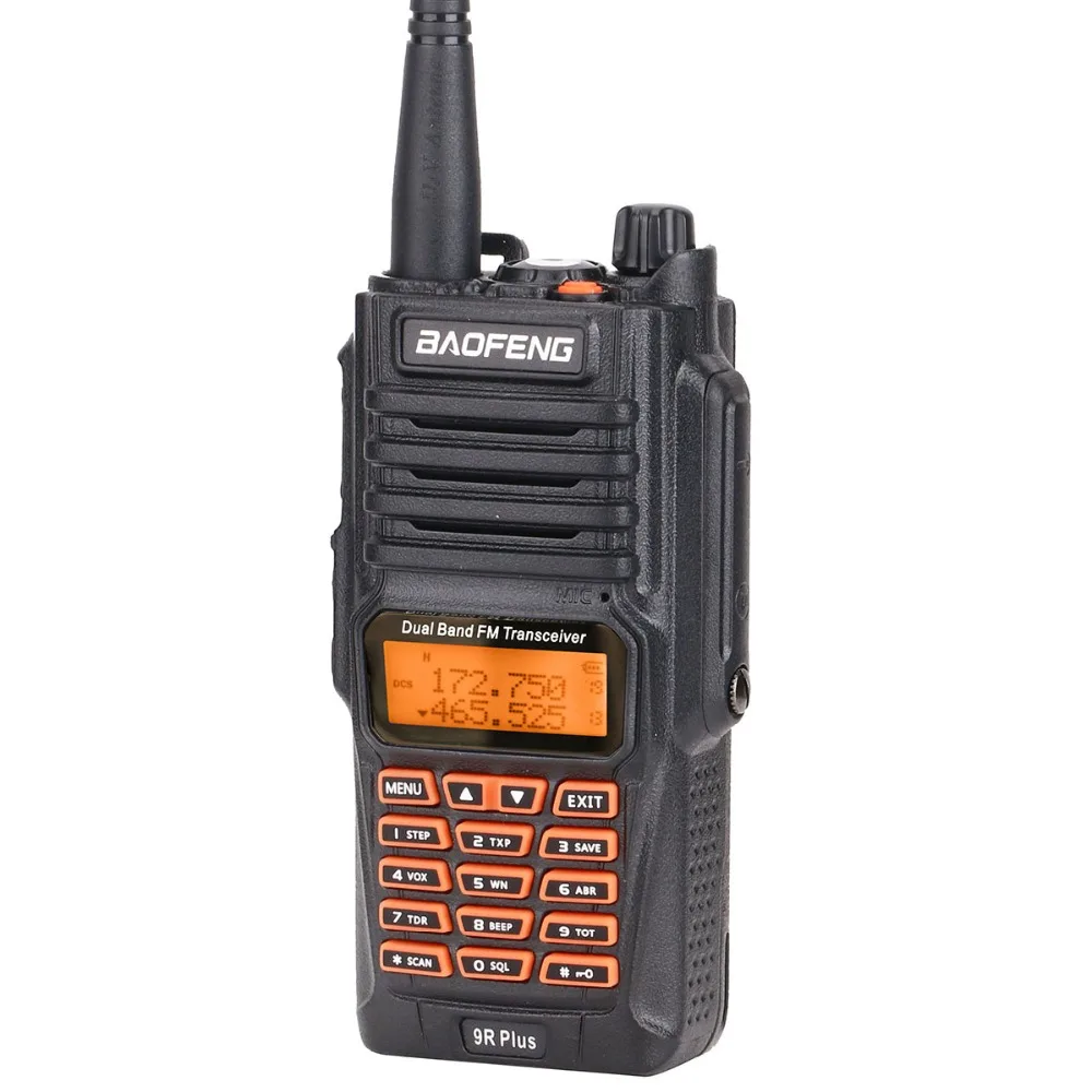 Baofeng UV-9R IP67 Водонепроницаемый иди и болтай Walkie Talkie 8 Вт Dual Band 136-174/400-520 МГц Ham cb радио 10 км дальность UV9R UV-82 UV-5R UV-XR