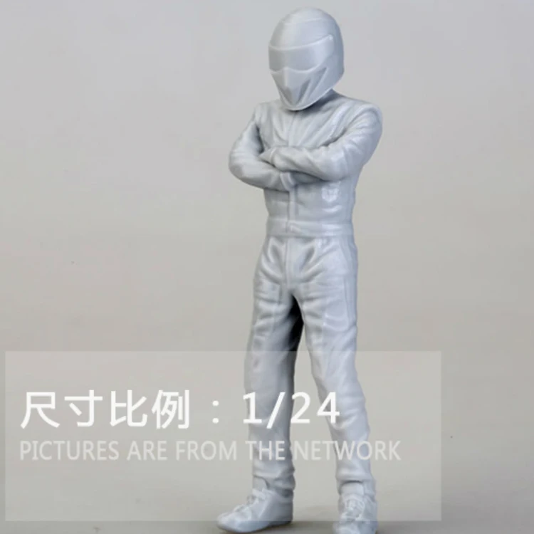 

1/24 Racing driver, Resin Model Figure GK, Unassembled and unpainted kit