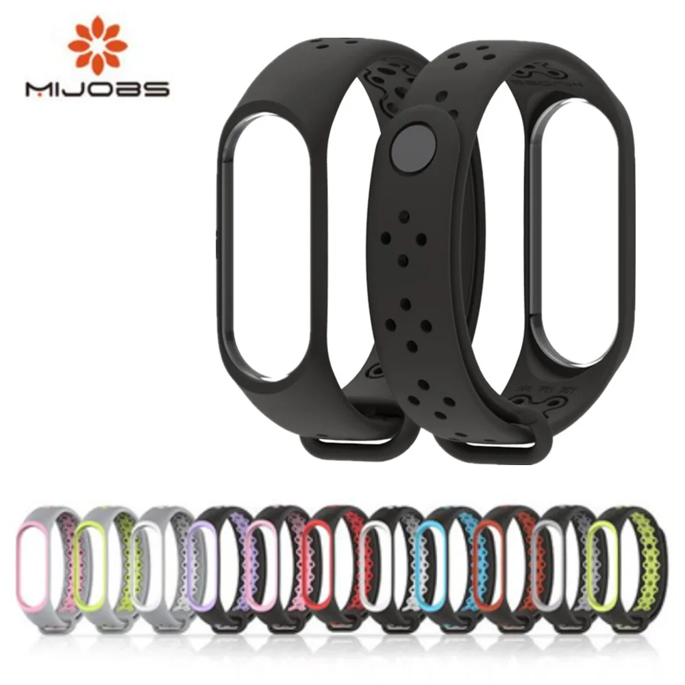 Умный Браслет спортивный силиконовый ремешок для Xiaomi mi band 4 3 Band браслет наручные
