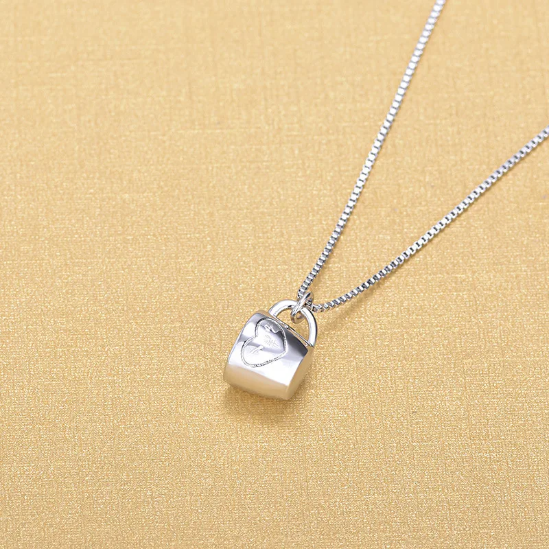 

New Women Silver Color Lovely Heart Cup Pendant Necklaces Forever Loving Jewelry