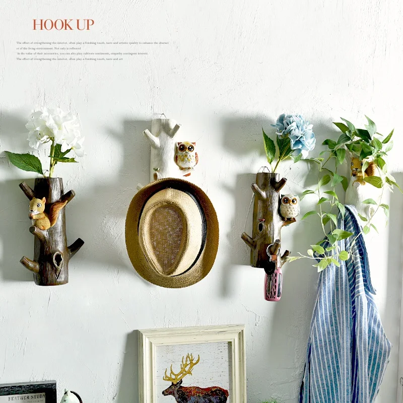 Американский креативный изысканный декор крючок из смолы модель индивидуальный