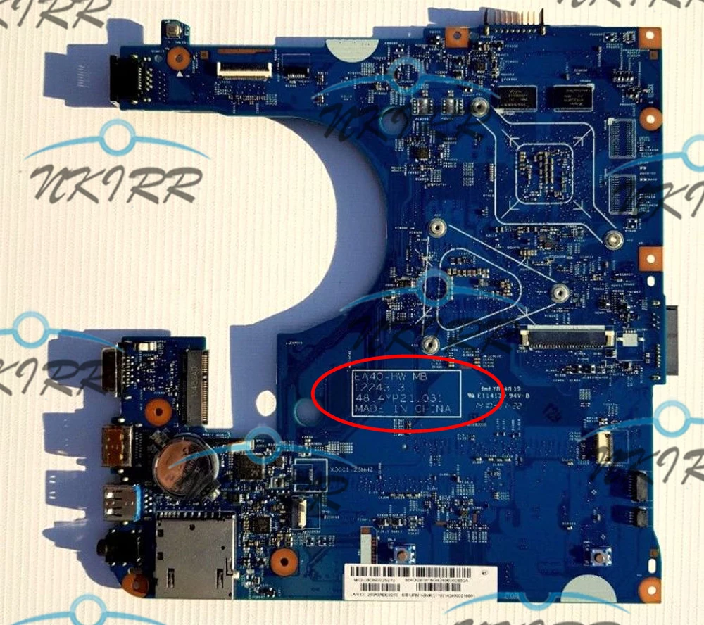 EA40-HW 12243-3 12243-1M 12243-2 NBMK111001 I5 Процессор GT820M материнская плата для Aspire E1-472 E1-472P E1-472G