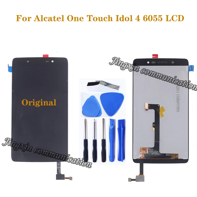 Оригинальный дисплей для Alcatel One Touch Idol 4 LTE OT6055 6055P 6055Y 6055B 6055K 6055 ЖК-дисплей