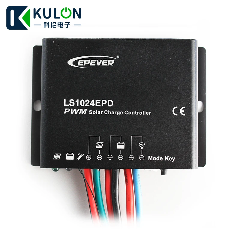 EPEVER Солнечный Зарядное устройство контроллера LS1012EPD LS1024EPD LS2024EPD 10A 20A 12 V 24 V pwm-лампа солнечная домашняя Llighting Системы IP67