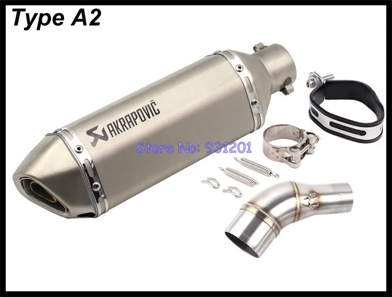 Мотоцикл выхлопная система Mid Link труба адаптер с Akrapovic глушитель Escape для Yamaha YZF R25