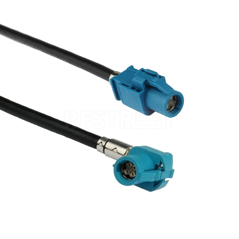 Только транспортное средство с высоким уровнем Скорость передачи FAKRA HSD Z Waterblue LVDS