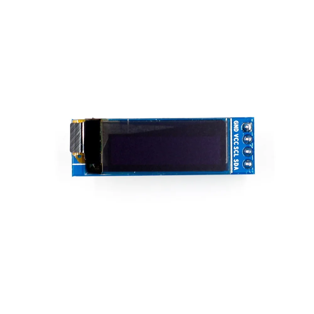 0 91 дюймов 128x32 IIC IEC белый/синий OLED ЖК дисплей DIY модуль SSD1306 Драйвер IC DC 3 V 5V для
