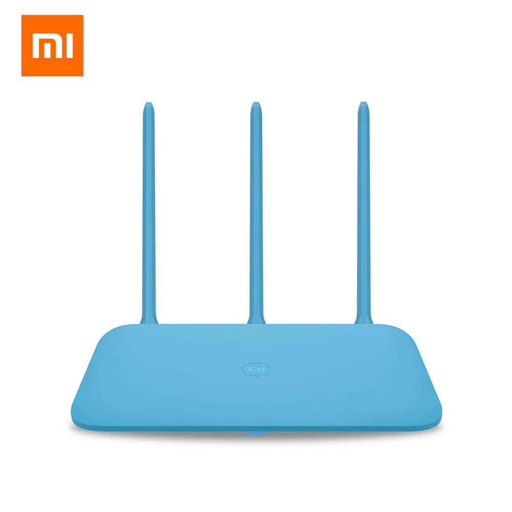 Оригинальный Xiaomi mi 4Q беспроводной маршрутизатор синий 2 4G 450 Мбит/с 3 антенны Net OT WAN