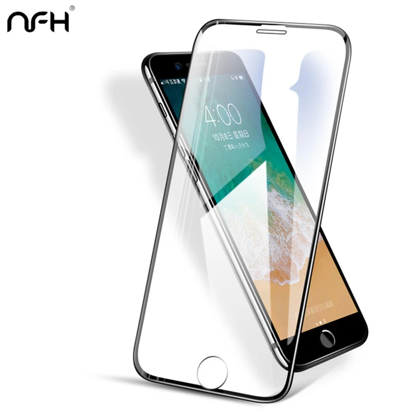 Защитное 3d-стекло для iPhone 7 X 8 6 Plus 3 D 9H полностью покрытое стекло Apple 6s 10 | Мобильные