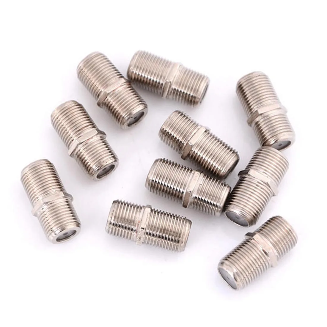 10 шт. в упаковке Удлинительный кабель для телевизора F с головками прямая головка