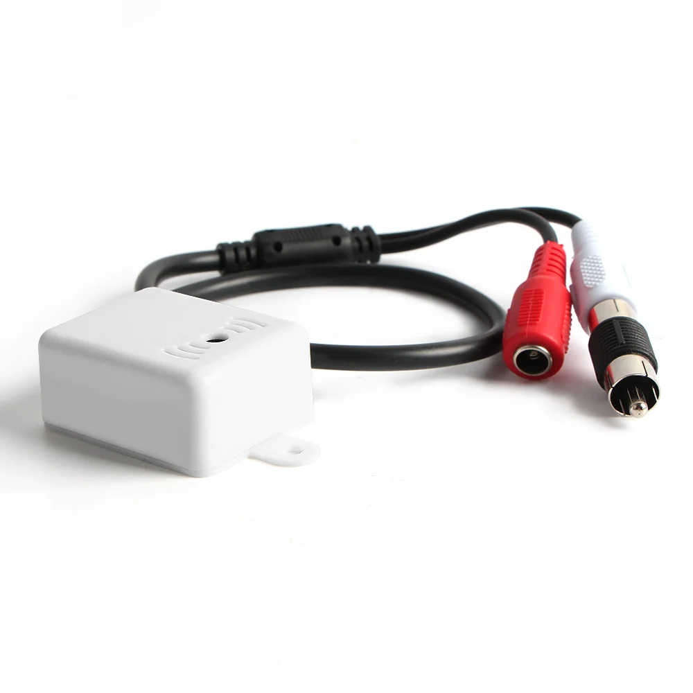 CCTV; Аудио pick Up MIC чрезвычайно чувствительный мини Аудио Микрофон водостойкий IP65 наружного использования для PTZ скорость купольная IP камера
