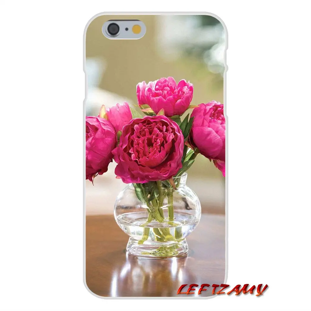 Для Xiaomi Mi6 Mi 6 A1 Max Mix 2 5X 6X Redmi Note 5 5A 4X 4A 4 3 Plus Pro Аксессуары Чехол розовые цветы Пион на