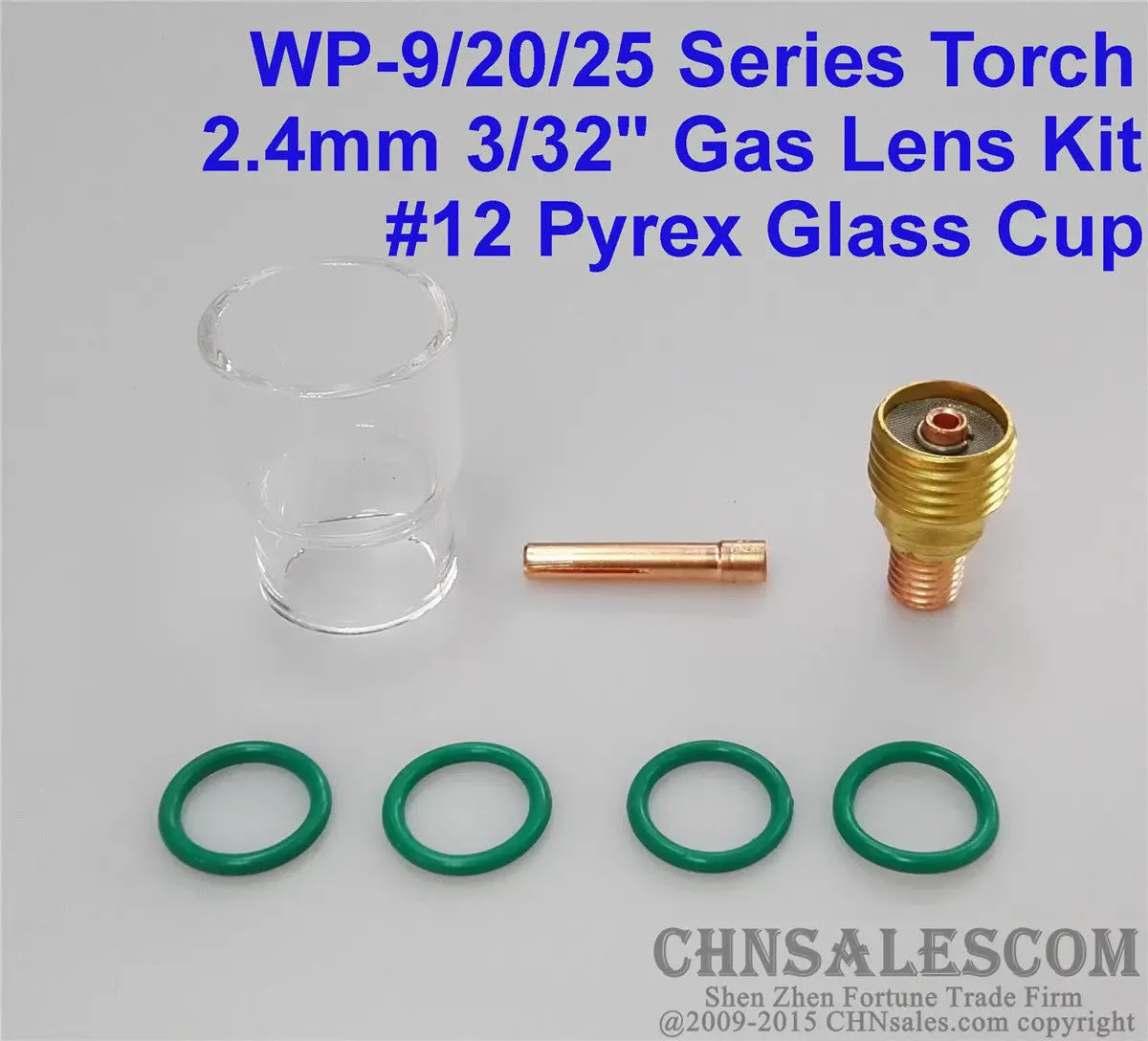 CHNsalescom 7 шт. газовая линза для сварочной фонарь ЛКИ TIG комплект из чашки #12 Pyrex