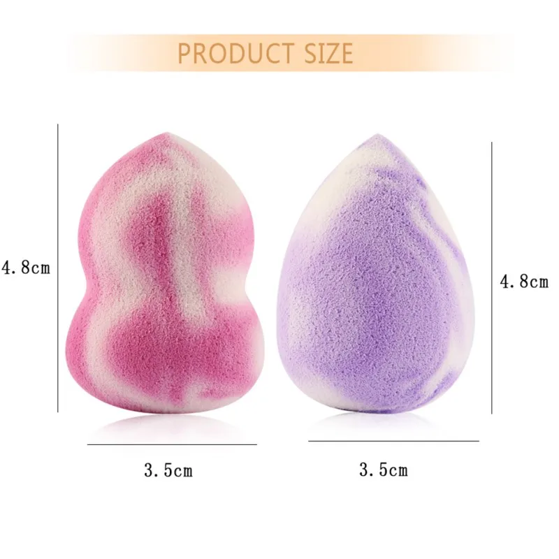 

Women Cosmetic Puff Makeup Foundation Sponge Puffs Powder Liquid New Smooth Make Up Sponges Cosmetic Puff