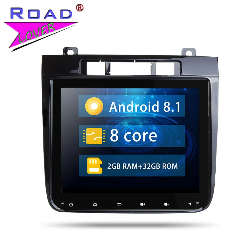 Автомагнитола Android 8 1 DVD плеер Восьмиядерный Авторадио для Volkswagen VW Touareg 2012 2014