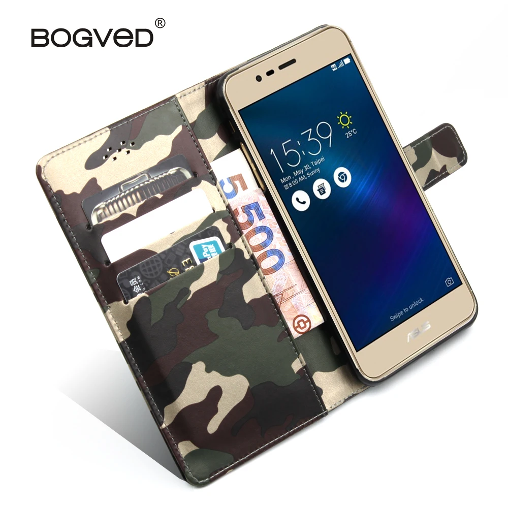 BOGVED Оригинал камуфляж Телефон чехол для Asus Zenfone 3 Max ZC520TL силиконовый Zenfone3 5.2