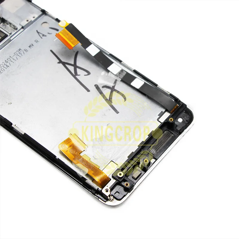AAA+++ LCD display For HTC One M7 With Touch Screen Digitizer Full assembly +bezel Frame repair parts Black Silve | Мобильные