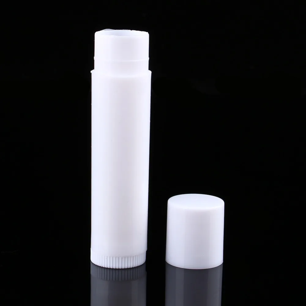 

100PCS Black/Clear/White 5ML lipstick tube DIY lip balm tube bottling