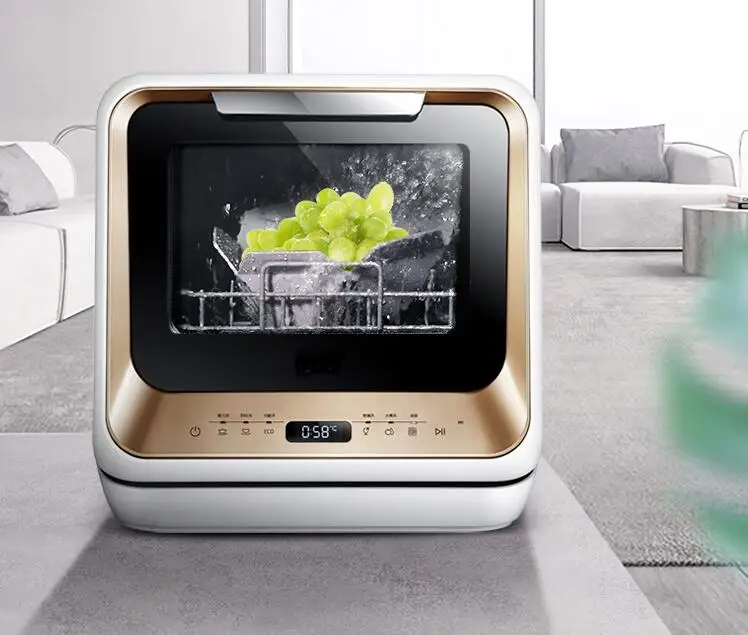 220V Electric Dishwasher Machine With 5L Water Tank Dish Washing Machine