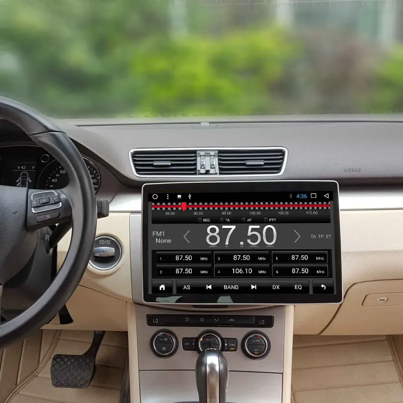 Android 8,1 Авторадио 12,8 ''автомобильное радио 360 градусов Rotable подвижный для Toyota/Nissan/hyundai/Kia gps Navi большой экран 2 Din