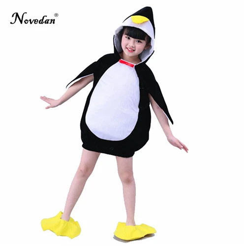 Penguin Animal Halloween Costume For Baby Infant Boys Girls Outfit Fancy Dress Cosplay Outfits Clothings For Carnival Party