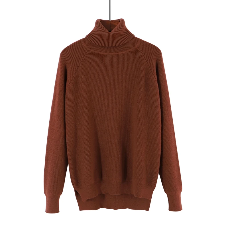 Loose Turtleneck Women Autumn Winter Sweater Thick Warm Pullover and Soft Long Sleeves Jumper Femme Pull | Женская одежда