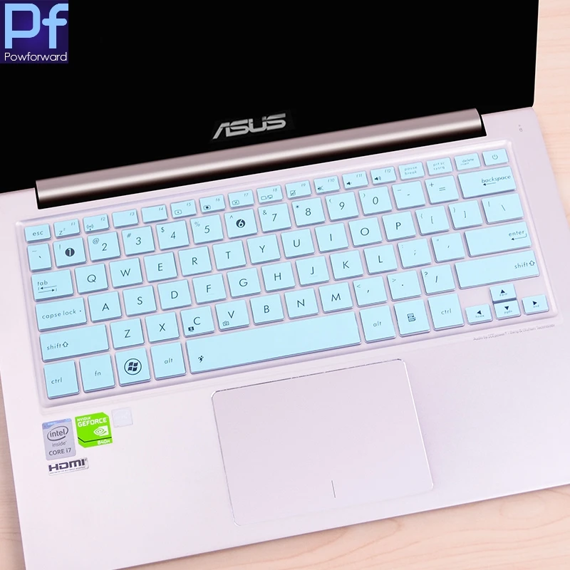 Силиконовая клавиатура защитная крышка для 13,3 дюймов ASUS ZenBook флип UX360CA UX360C UX360CA U310 UX310 UX330 UX330U UX330UA UX330C
