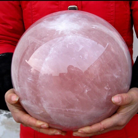 А 33149.48lb ОГРОМНЫЙ ПРИРОДНЫЙ розовый кварц хрустальный шар ball исцеление B0531 | Дом и