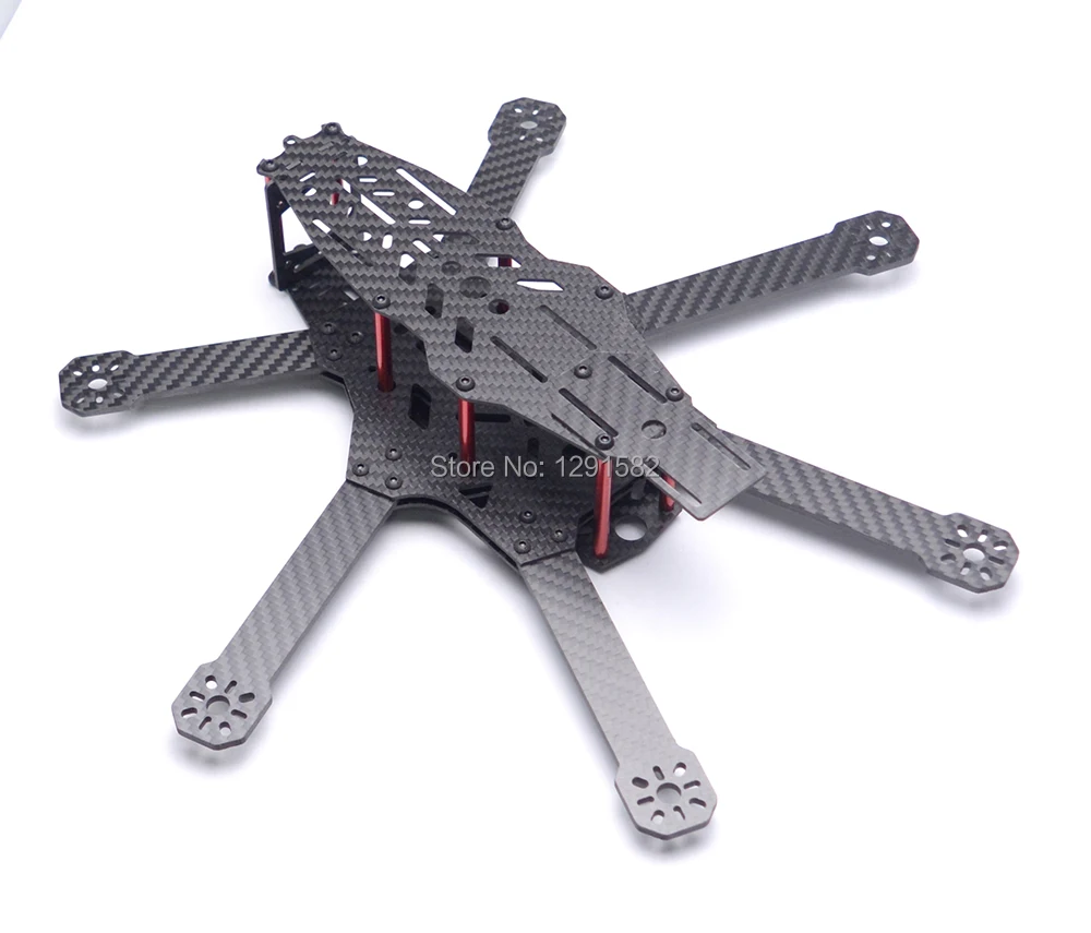 RD 290 RD290 мм Hexacopter рама 6 оси 3K Углеродное волокно для FPV|Детали и аксессуары| |