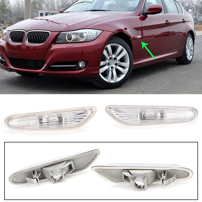 2 шт. поворотники для BMW E90 E91 E92 E93 2006 2011|Сигнальная лампа| |