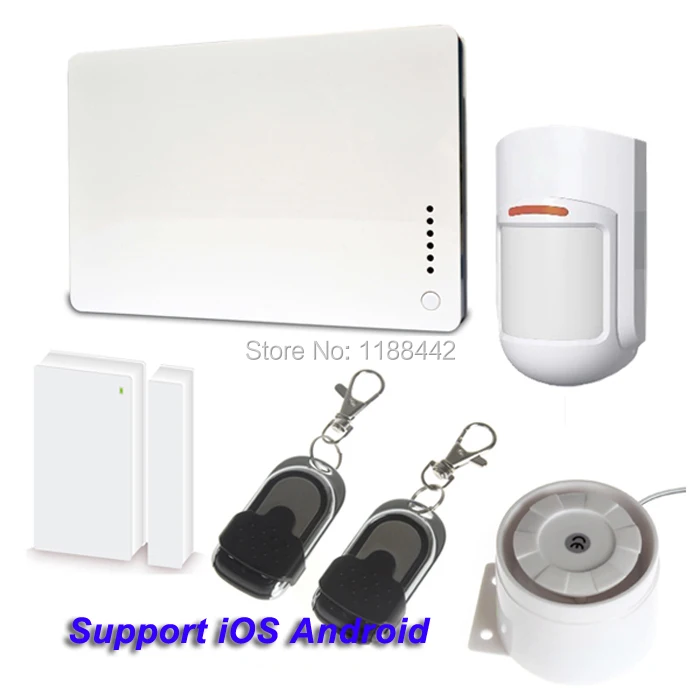 2015 New G1 Wireless GSM SMS Home Intelligent Alarm System Smart mobile App iOS Android Free shipping |