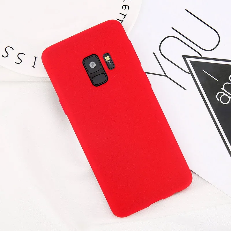 NOWAL Ultra Slim Matte Case For Samsung S9 S8 Plus S6 S7 Edge Note 8 9 A6 A7 A8 J4 J6 J8 2018 J3 J5 J7 Pro Soft Silicon Cover |