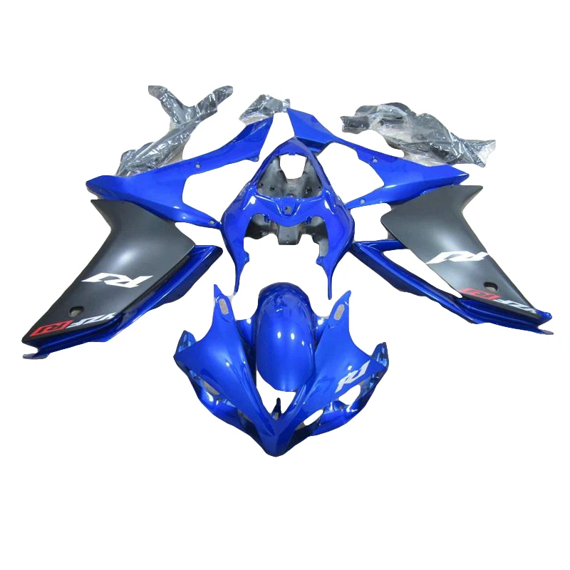 Комплект обтекателей ABS для YAMAHA YZF R1 07 08 серый черный 2007 2008 Обтекатели 7 подарков TP51