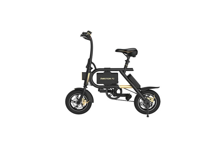 Складной велосипед Inmotion P2, 36 В, 23,2ач, литий-ионный аккумулятор, 30 км/ч, 12 дюймов, пневматическая шина, мини электрический велосипед, CE FCC