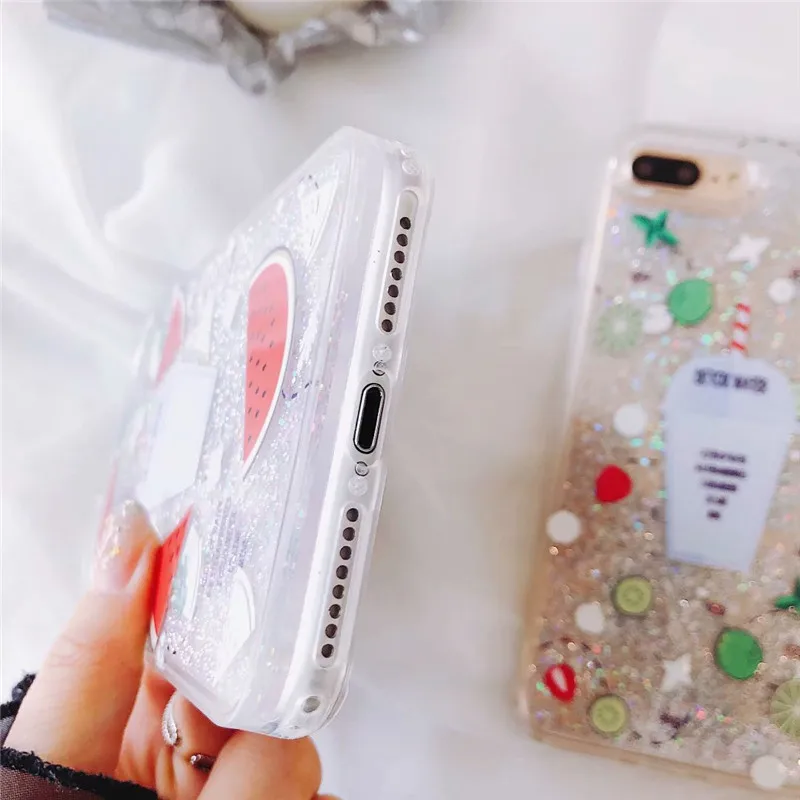DISCASE PC + TPU Жесткий Shell мягкие края телефон чехол для iphone X 8 7 6 6s плюс лето лимон