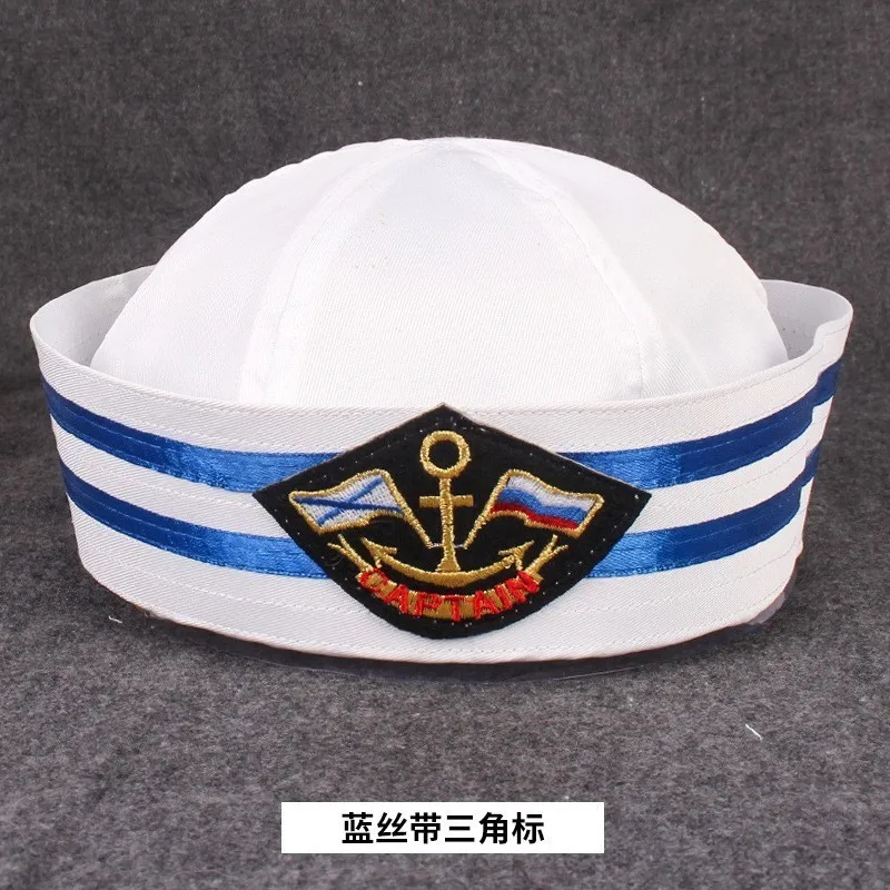 02 Унисекс, моряки, кораблик, лодка, кепка, военная Кепка, Морской Шкипер, кораблик, кепка, костюм для взрослых, нарядное платье для взрослых и детей - Цвет: 02