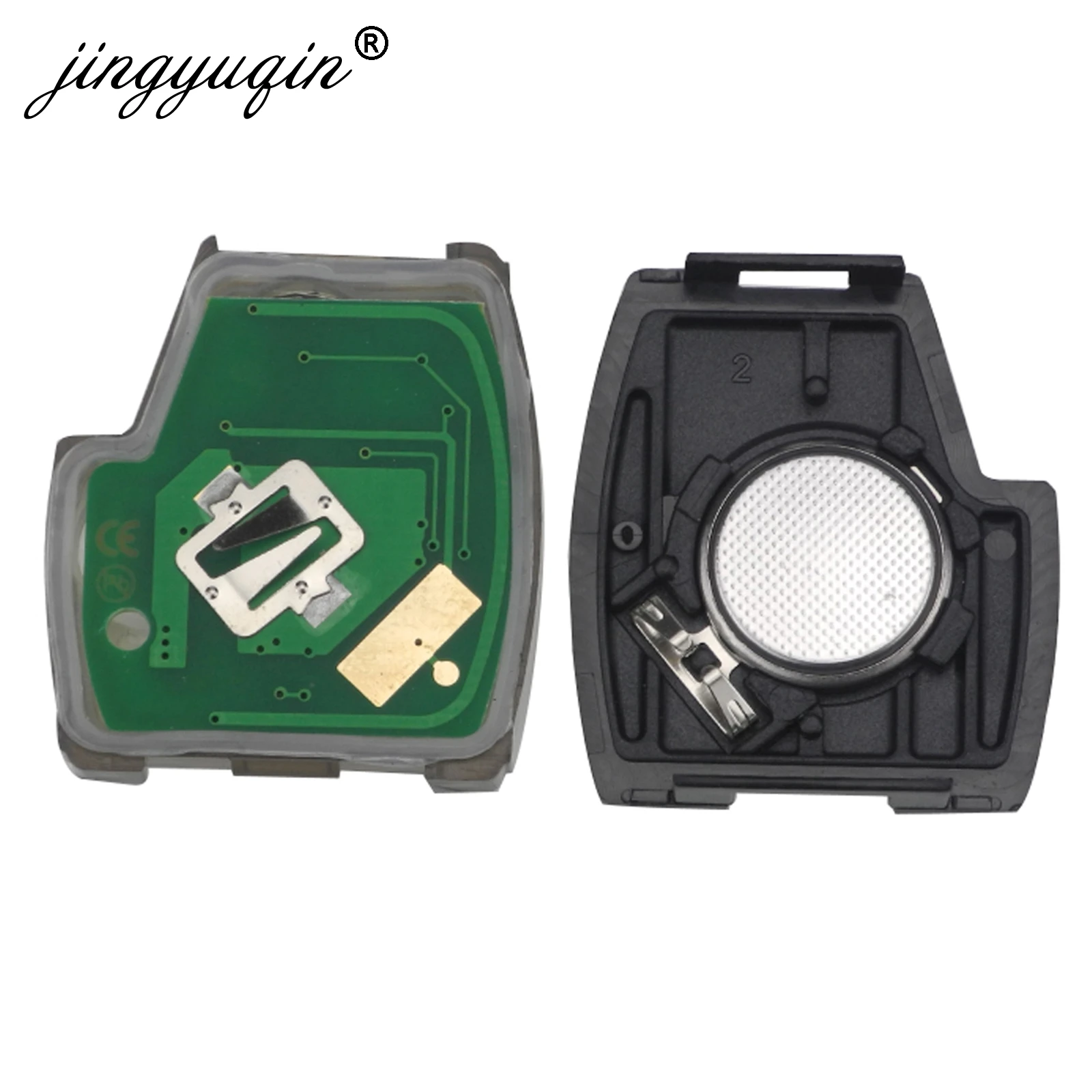 Jingyuqin Автомобильный Дистанционный ключ для Honda Odyssey 2005-2010 Accord 2003-2007 OUCG8D-380H-A 313,8 МГц 3/4 кнопки управления Fob ID46(7941