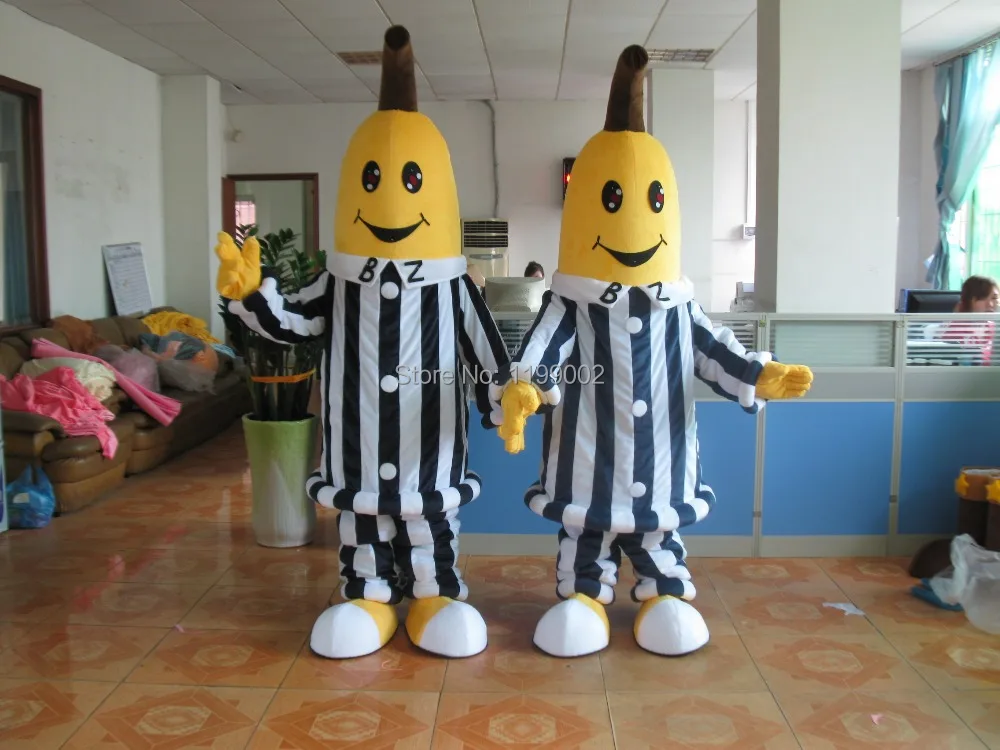 

quality free shipping banana mascot costumes for Halloween party event