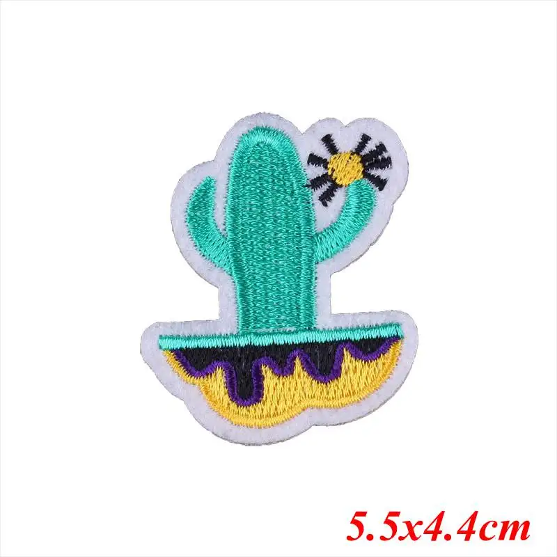 Вышитая аппликация в виде кактуса Барбара фига|iron on patches|iron onclothes stickers |