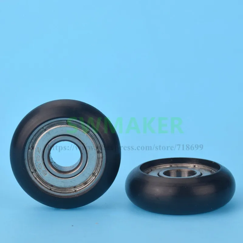 SWMAKER 8*29*10 мм нейлон POM с подшипником из стали 608ZZ ролик маленькая втулка