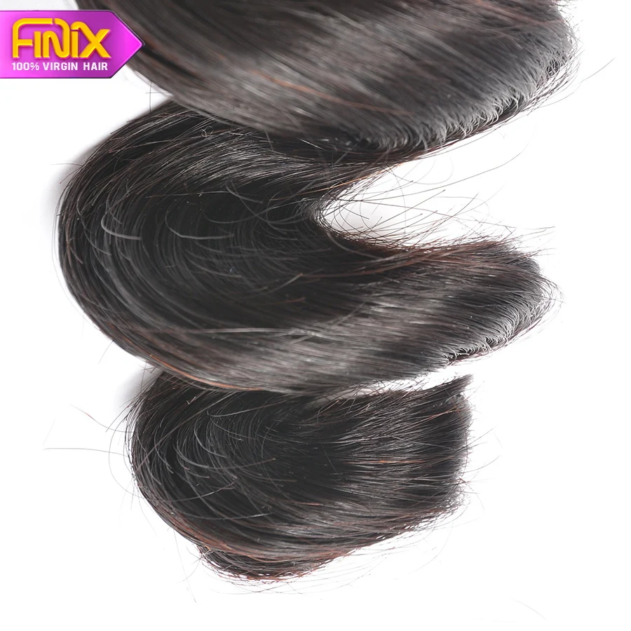 Kbl Indian Virgin Hair Loose Wave 3pcs 100% Human Weaving Curly More Wavy |