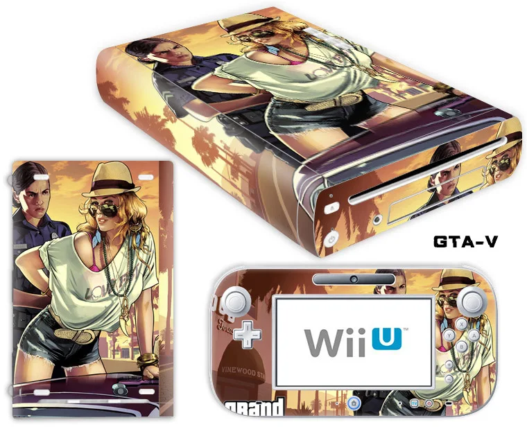 Виниловая наклейка с изображением Человека-паука для консоли wii U, чехол с 2 пультами управления для wii U, аксессуары для игр