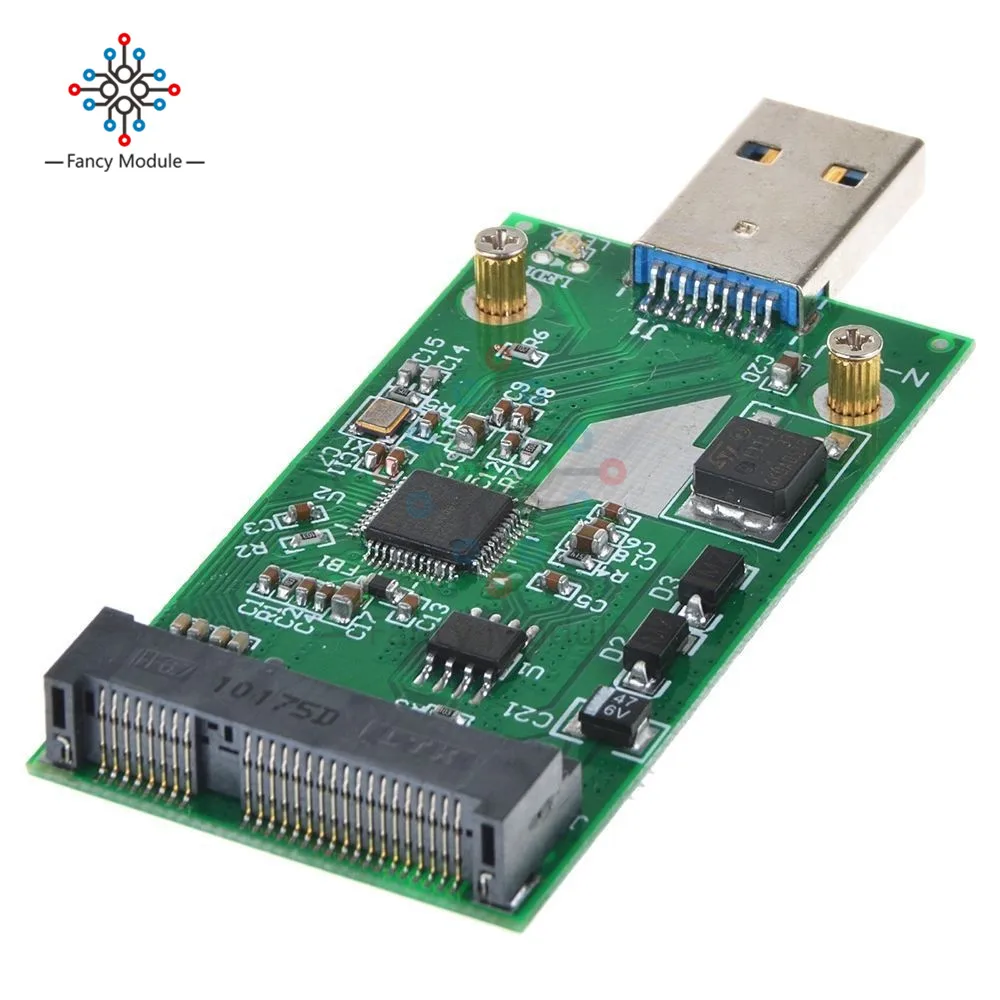 Переходник с USB 3 0 на Mini PCIE mSATA SSD Внешний SSD|usb 3.0|usb 3.0 ssdusb to |
