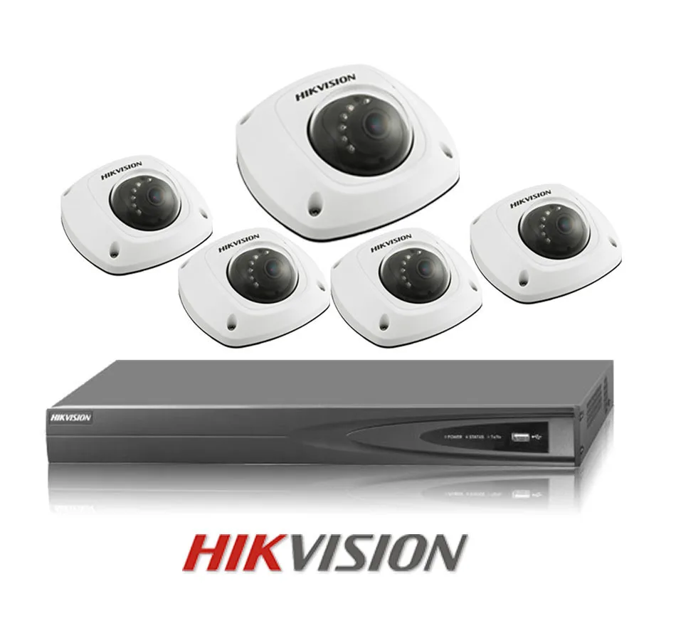 DHL Free Shipping Hikvision 8 PoE 5MP 8CH NVR DS-7608NI-SE/8P&amp3MP WIFI IP Camera DS-2CD2532F-IWS Kit Security CCTV System |