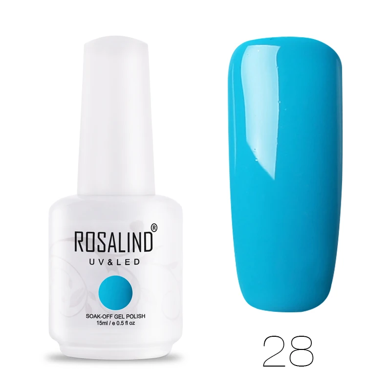 RH28 ROSALIND Гель-лак для ногтей Набор для маникюрный лак Vernis полуперманентный УФ все для ногтей искусство основа грунтовка Гель-лак верхнее покрытие - Цвет: RH28