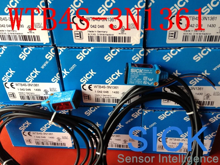 

Imported genuine German SICK photoelectric sensor WTB4S-3N1361, Item No. 1042046 Infrared sensor Switch sensor